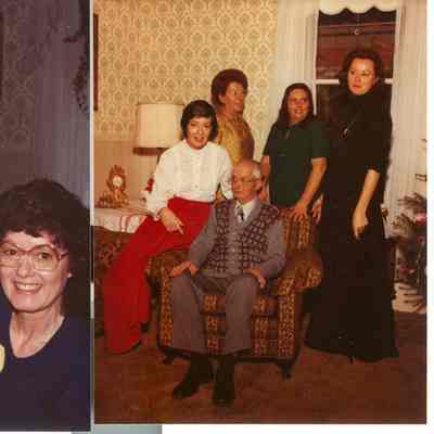 Raymond Z. Macabee and a family Christmas