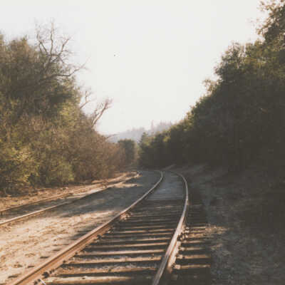 Route of S.P.C. and S.P. Railroads: A view from the Olympic station