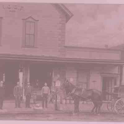 1890 I.O.O.F. Hall and store building