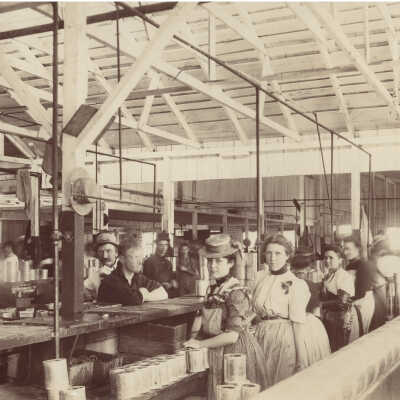 Cannery Canning Table Section