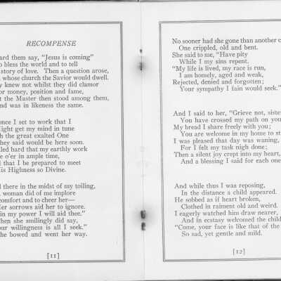 1930 Holy City Booklet pages 11, 12