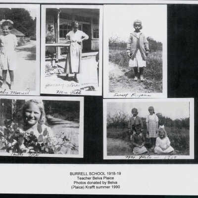 Burrell School students 1918-1919
