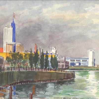 EXPOSITION 4 LOOKING NORTH FROM HALL OF RELIGION