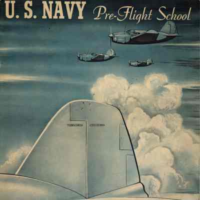 1942-1943 Yearbook From the US Navy's Pre-Flight School in Athens, Georgia