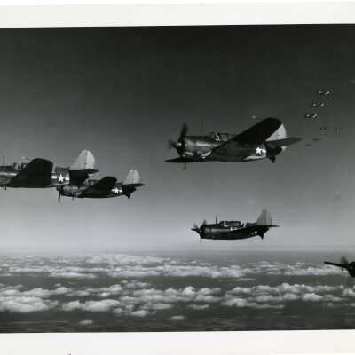A Flight of Helldivers
