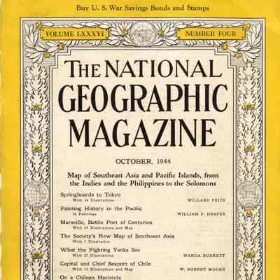 National Geographic October 1944 Issue