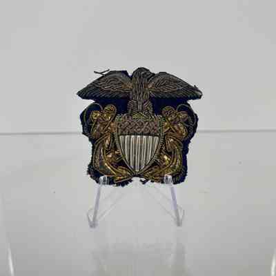 US Naval Officer Cap Insignia