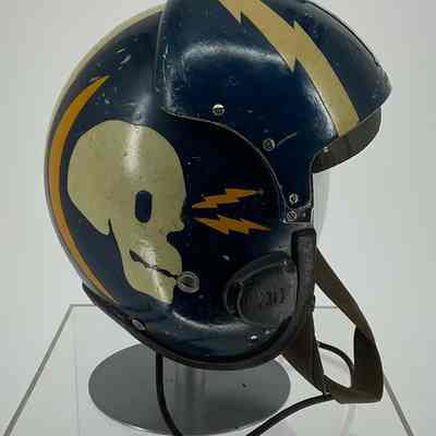 Grey Ghosts Squadron Flight Helmet
