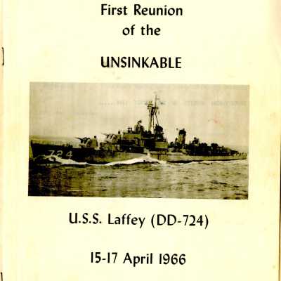 First Reunion Program of the USS Laffey Association