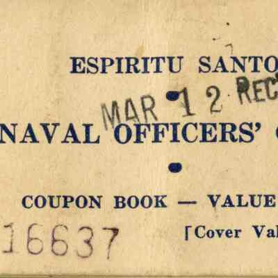 Officers' Club Coupon Books