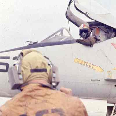 Unidentified Pilot in his Jet