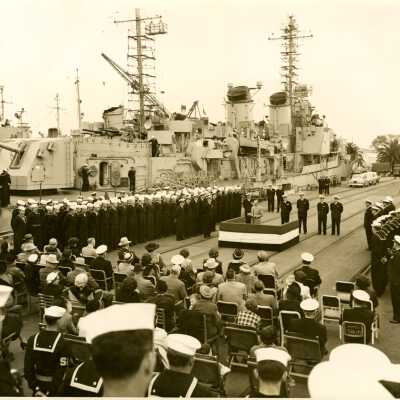 USS Laffey (DD-724) Recommissioning Photos