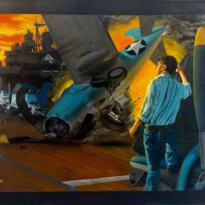 “Terror After Sundown” Painting