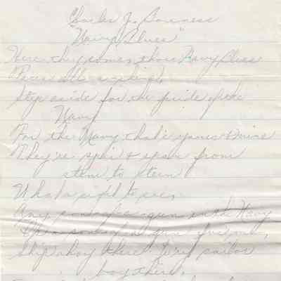 Poems from Charles Bonness to His Sisters