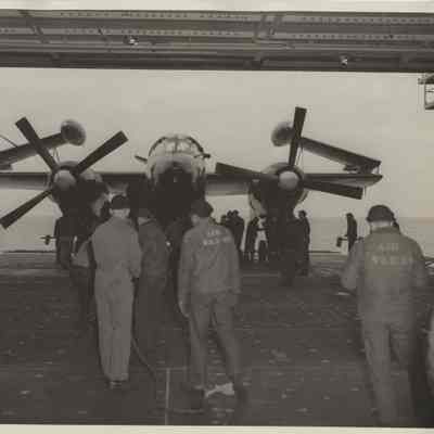 AJ (A-2) Savage Aboard the USS Yorktown (CVA-10)