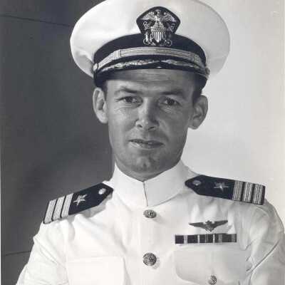 James H. Flatley, Jr. in his Dress Whites