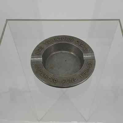 Commemorative Yorktown Conversion Ashtray