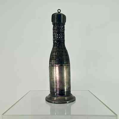 USS LSM-143 Christening Bottle