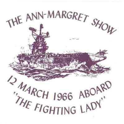 An Announcement for the Performance of Ann-Margret Aboard the USS Yorktown (CVS-10)