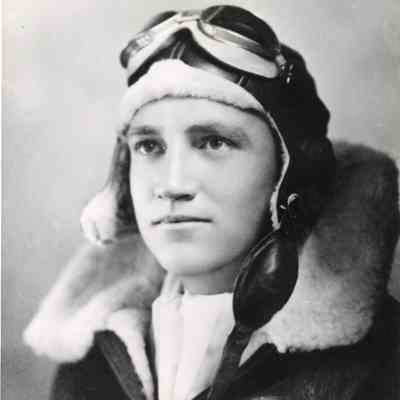 William Grigsby Wearing his Flight Gear