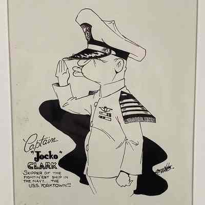"Skipper of the Fightin'est Ship" Print