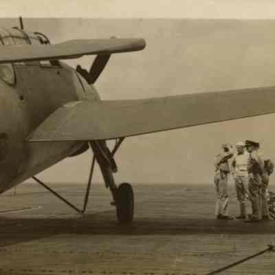 Avenger Torpedo Plane Aboard the USS Yorktown (CV-10)