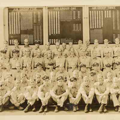 Group Photo with Members of Air Group Three