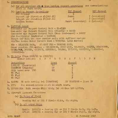 Pilot Information Sheets