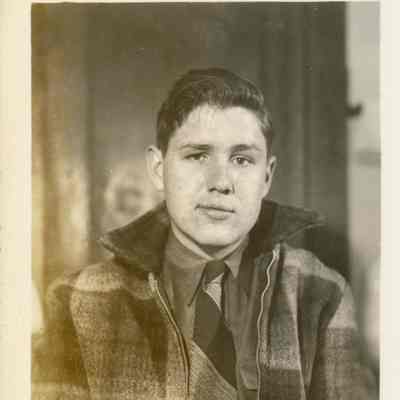 A Young Elisha "Smokey" Stover