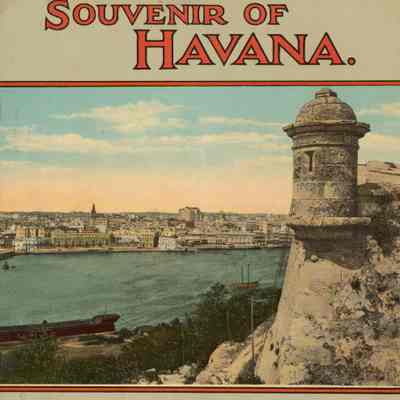 Souvenir Landmark Booklet From Havana, Cuba With Accompanying Envelope