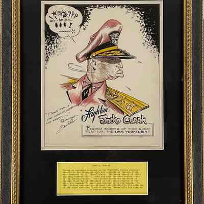 "Fightin' Jocko Clark" Print