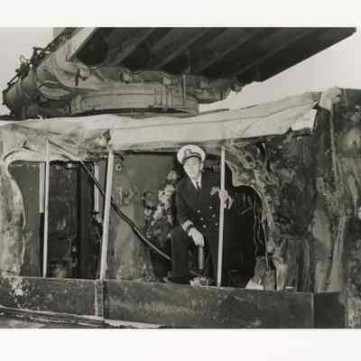 Captain Becton and the USS Laffey (DD-724)