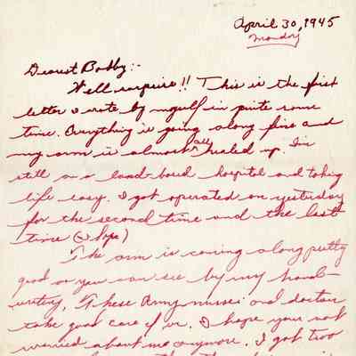 Letter about Medical Care