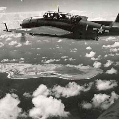 Joseph Kristufek Flying Over Wake Island