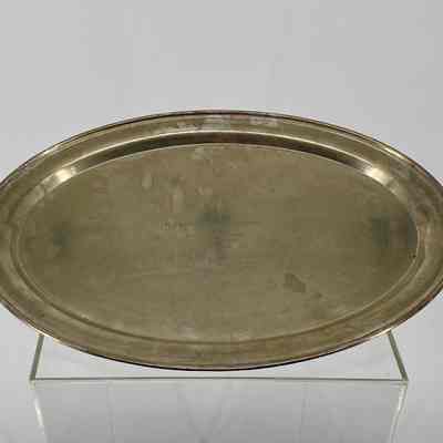 Silver Wedding Platter