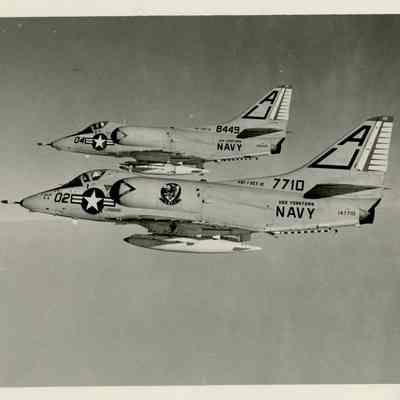 A-4 Skyhawks in Flight