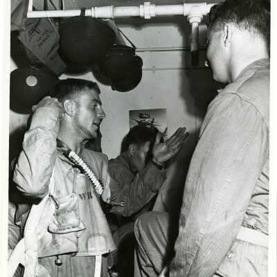 Pilots Discussing Raid
