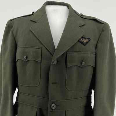 US Naval Aviator Working Green Jacket
