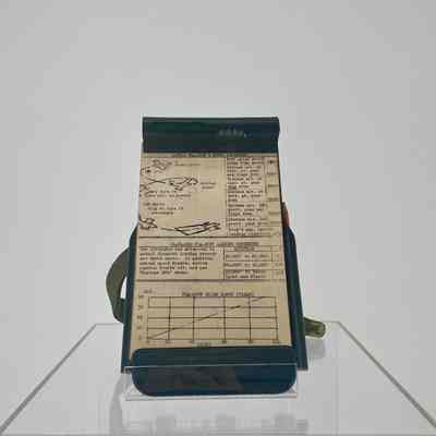 Aviator Kneeboard of Gerald Hennesy