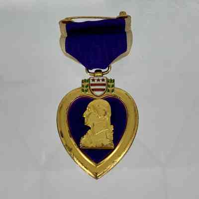 Purple Heart of Dixie Kiefer