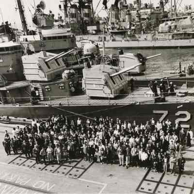 Group Photo From the First Laffey (DD-724) Reunion
