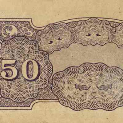 Reverse of the bill.