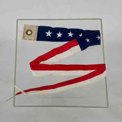 USS Yorktown (CVS-10) Commissioning Pennant of James Cain