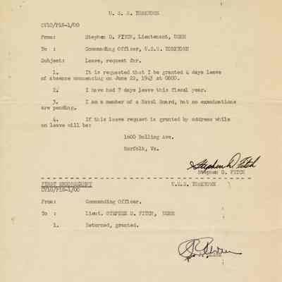 Request for Leave