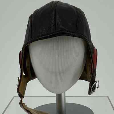 US Naval Aviator Leather Flight Helmet