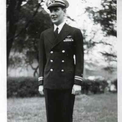 Gerald Hennesy in Full Dress Uniform