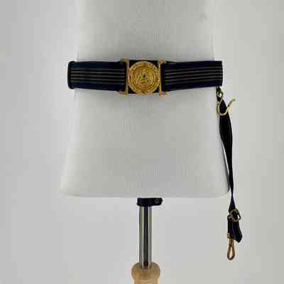 US Navy Officer Sword Belt of Frederick Becton