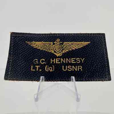 Flight Jacket Patch of Gerald Hennesy