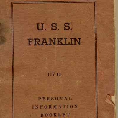USS Franklin (CV-13) Personal Information Booklet