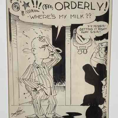 "Where's My Milk?" Print